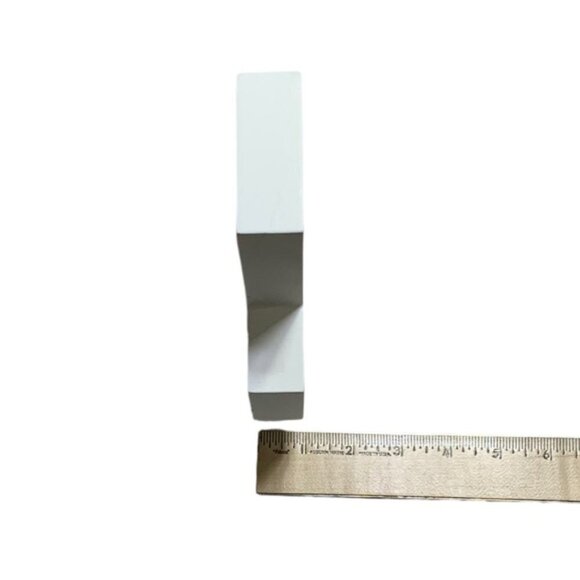 Cross Wall Decor Hanging or Freestanding Religious Home Decor Gift White Black - Picture 4 of 16